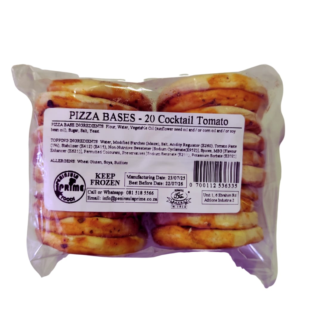 Tomato & Herb Pizza Bases